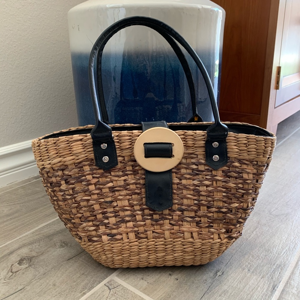 Vintage Style Woven Bag